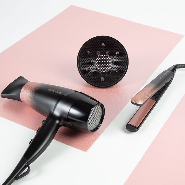 Prostownica do włosów Remington S5305 Rose Shimmer (AGD-PRO--0000033) - obraz 7