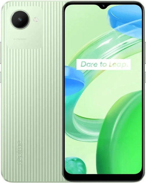 Smartfon Realme C30 3/32GB DualSim Bamboo Green (6941399092228) - obraz 1