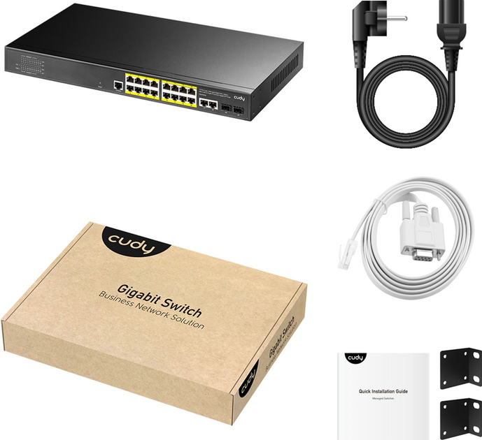 Przełącznik Cudy GS2018PS2-200W (GS2018PS2-200W) - obraz 4