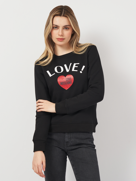 Світшот жіночий Love Moschino 11284 40 (46) Чорний від Rozetka на платформі USKIDKA Акція на Світшот жіночий Love Moschino 11284 40 (46) Чорний від Rozetka