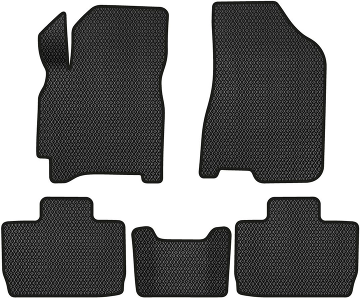 Акція на EVA килимки EVAtech в салон авто для Chery Tiggo 2 Pro 2020+ 1 покоління SUV EU 5 шт Black від Rozetka