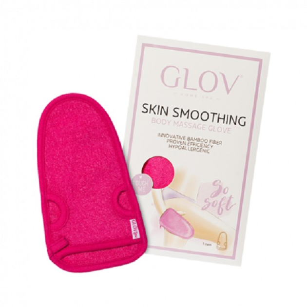 Рукавичка для масажу Glov Skin Smoothing Body Massage Glove Pink (5902768711769) - зображення 1