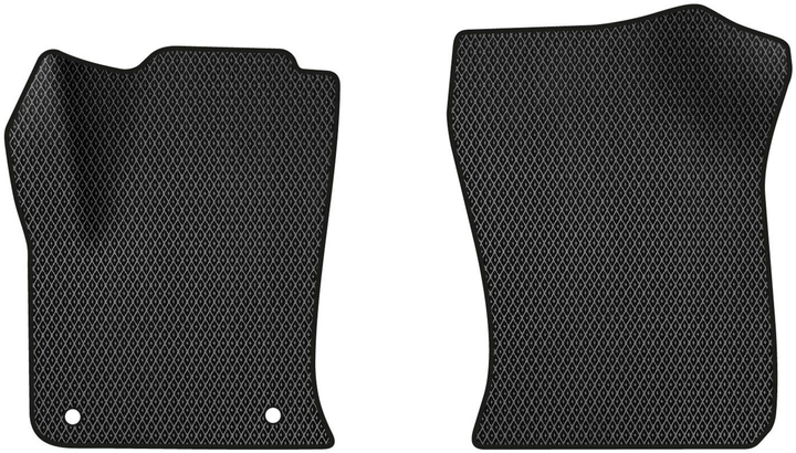 Акція на EVA килимки EVAtech в салон авто передні для DS 3 Crossback E-Tense 2018+ 2 покоління SUV EU 2 шт Black від Rozetka