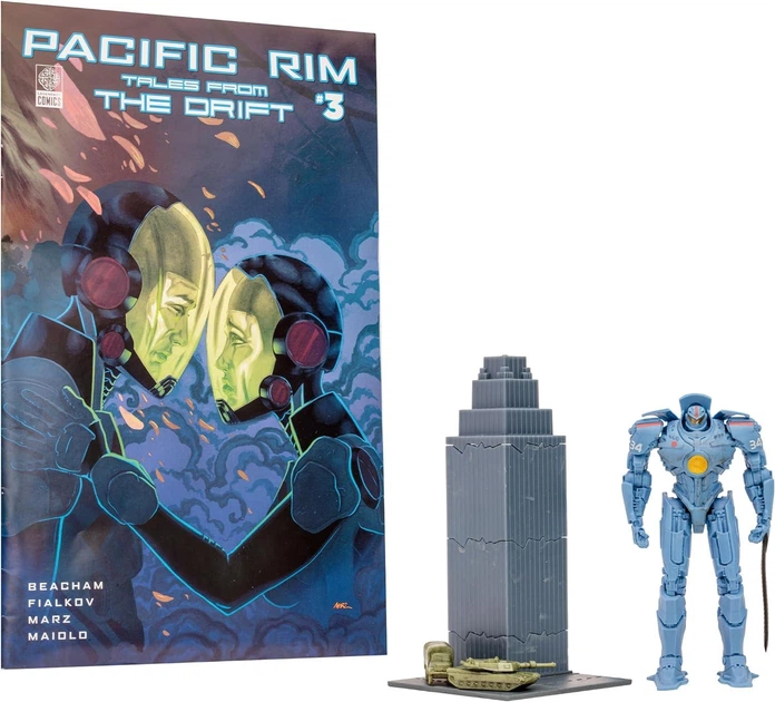 Тихоокеанский рубеж: Егерь Бродяга Опасный Pacific Rim Jaeger Gipsy Danger McFarlane Toys - изображение 2