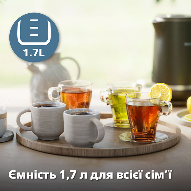 Электрочайник PHILIPS Double Walled Kettle HD9395/90 - изображение 5