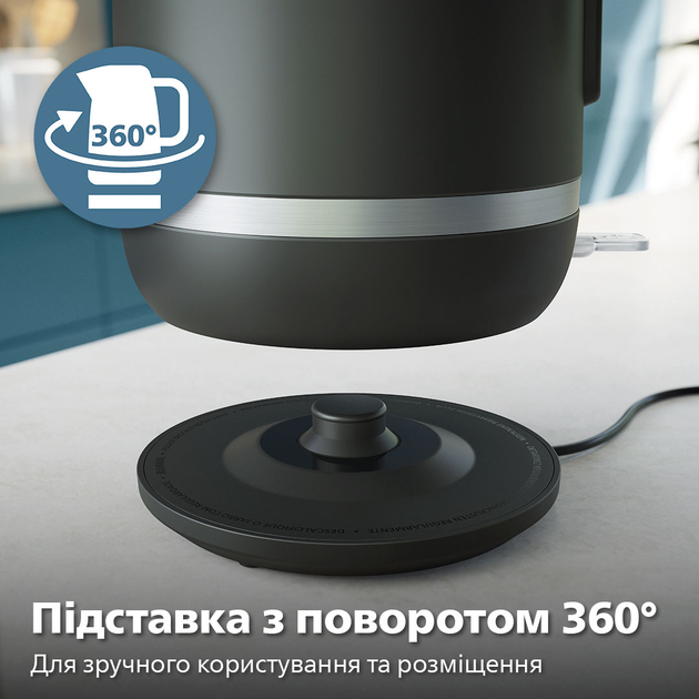 Электрочайник PHILIPS Double Walled Kettle HD9395/90 - изображение 8