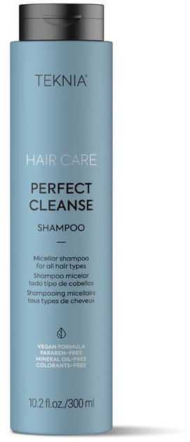 Szampon Lakme Teknia Perfect Cleanse Shampoo micelarny do każdego rodzaju włosów 300 ml (8429421443128) - obraz 1