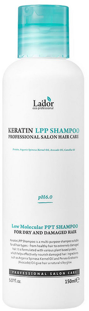 Szampon La'dor Keratin LPP Shampoo keratynowy 150 ml (8809500811015) - obraz 1