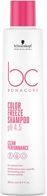 Szampon Schwarzkopf Professional BC Bonacure Color Freeze Shampoo delikatny do włosów farbowanych 250 ml (4045787723250) - obraz 1