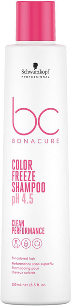 Szampon Schwarzkopf Professional BC Bonacure Color Freeze Shampoo delikatny do włosów farbowanych 250 ml (4045787723250) - obraz 1