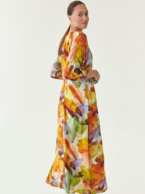 Sukienka długa letnia damska Tatuum Kora T2217.193 36 Wielokolorowa (5900142162718) - obraz 2