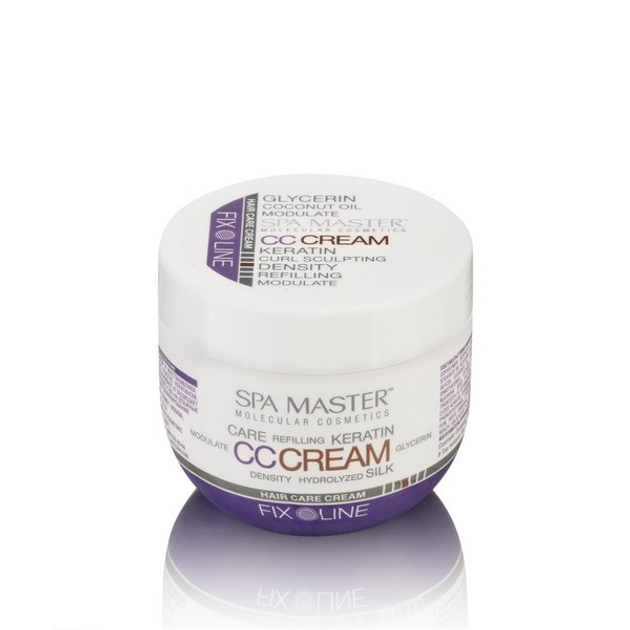 Крем для волос уплотняющий с кератином средней фиксации Spa Master ...