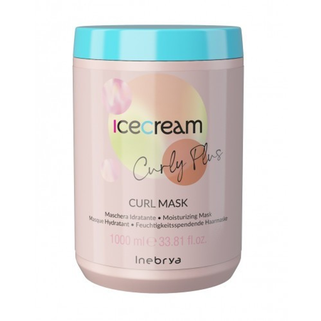 Маска Inebrya Ice Сream Сurl Mask для вьющихся волос и волос с ...