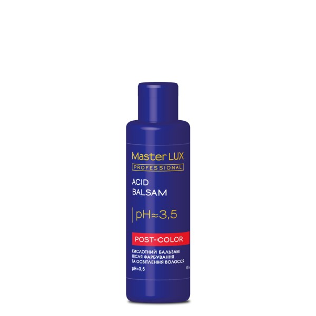 Бальзам кислотный Master LUX professional после окрашивания и ...