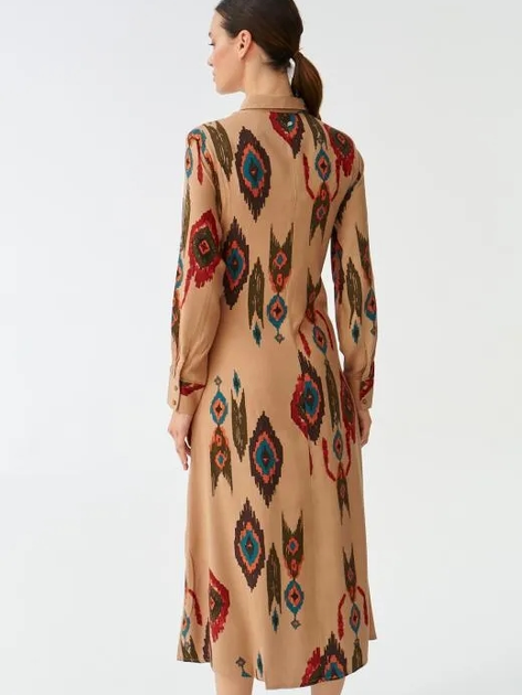 Плаття-сорочка міді жіноче Tatuum Rozawi T2220.198 38 Бежеве (5900142178658) - зображення 2