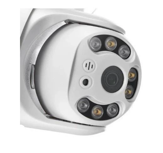 Уличная поворотная IP-камера RTZ Wi-Fi UKC Smart Home Camera A6 4.0 Mp с удаленным доступом iCSee White/Белая - изображение 6
