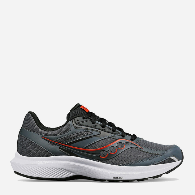 Акція на Чоловічі кросівки для бігу Saucony Cohesion 17 Wide S20944-101 42.5 (9US) 27 см Shadow/Black від Rozetka