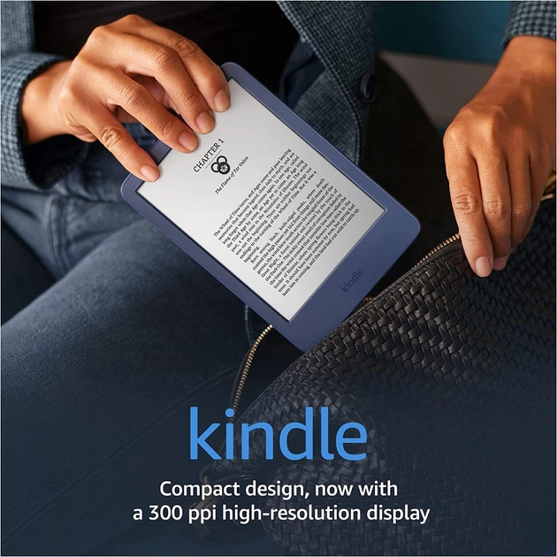 Książka elektroniczna Amazon Kindle 11th Gen. 2022 16Gb Denim (B09SWV9SMH) - obraz 2