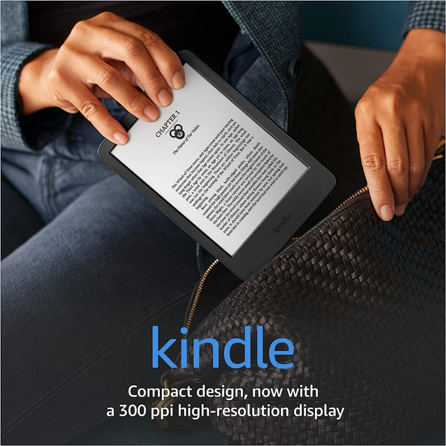 Książka elektroniczna Amazon Kindle 11th Gen. 2022 16Gb Black (B09SWW583J) - obraz 2