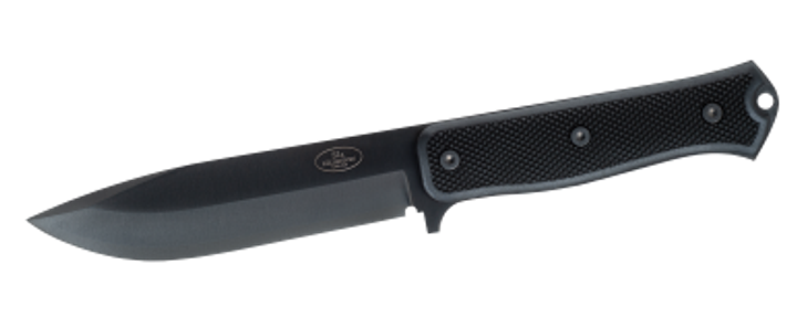 Нож Fallkniven "S1 Forest Knife X black", zytel ножны, сталь Lam. CoS - изображение 1