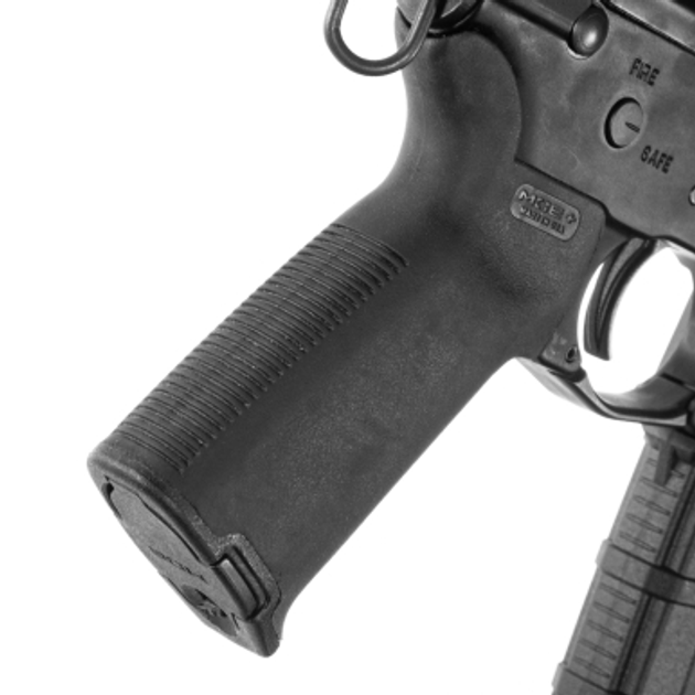 Руків'я пістолетне Magpul MOE+® Grip - AR15/M4 - Black - зображення 2