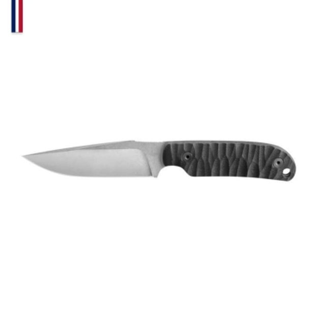 Нож Tb Outdoor "Commandeur", Alenox, G10, чёрный, кайдексные ножны - изображение 1