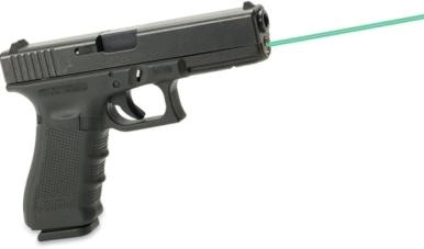 Лазерный целеуказатель интегрированный под Glock 17 Gen 4 (зелёный) - изображение 1