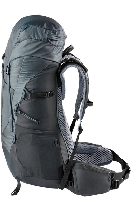 Туристический рюкзак Deuter Aircontact Lite 50 + 10 темно-серый - изображение 6