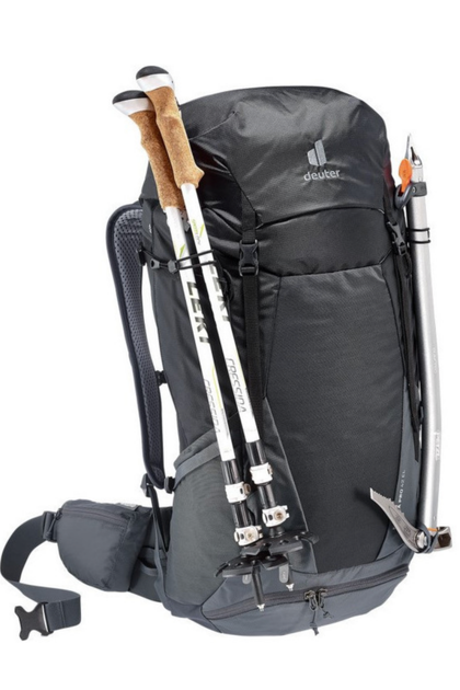 Туристичний рюкзак Deuter Futura Pro 42 EL чорний - Фото 4 Туристичний рюкзак Deuter Futura Pro 42 EL чорний - зображення 4