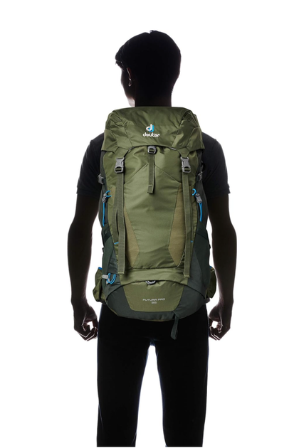 Туристичний рюкзак Deuter Futura Pro 36L зелений - зображення 8