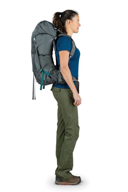 Туристический рюкзак Osprey Renn 50 серый - изображение 4