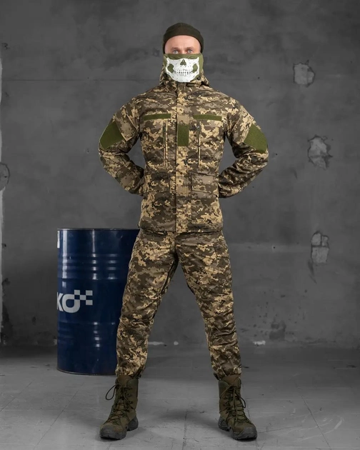 Весенний мужской костюм Разведчика Горка 3XL пиксель - изображение 1