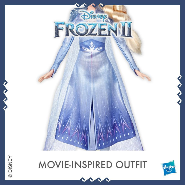 Кукла Эльза 28 см Холодное сердце 2 Frozen Elsa Hasbro E6709