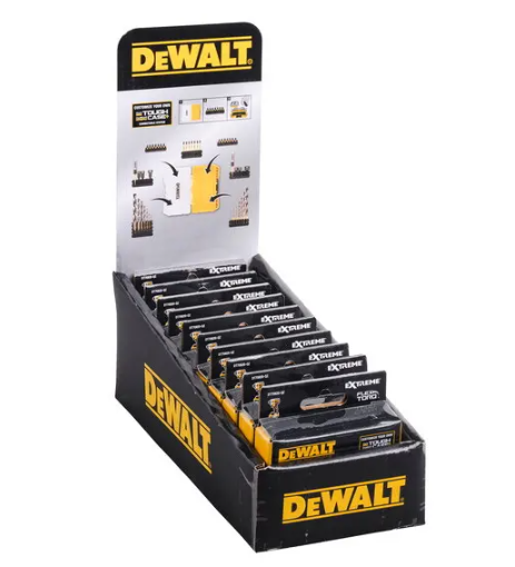 Кассета с битами DeWALT FlexTorq, L = 57 мм, биты SQ1 - 2 шт.; SQ2 - 3 шт.; SQ3 - 2 шт. DT70824 - изображение 3