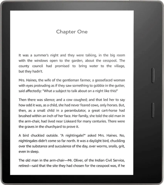 Електронна книга Amazon Kindle Oasis 9th Gen. 8GB Graphite (B07F7TLZF4) - зображення 2