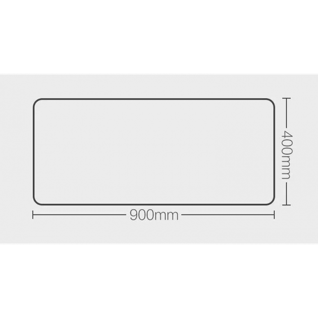 Коврик Xiaomi MIIIW Oversized Leather Cork Mouse Pad MWMLV01 90*40 см черный - изображение 6