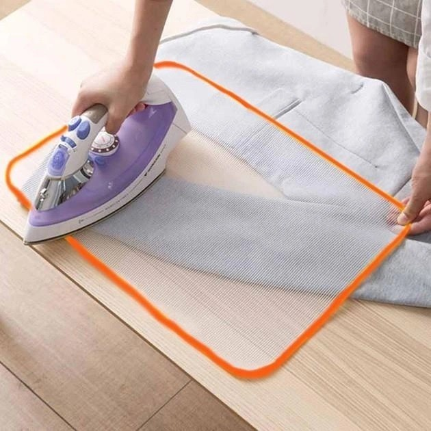 Защитная сетка для глажки деликатных вещей Ironing ткань защитная 57*39 ...