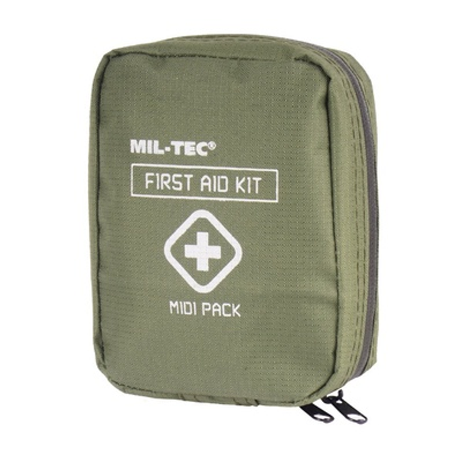 Аптечка першої допомоги MIL-TEC Midi Pack Olive - зображення 1