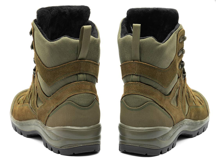Зимние водонепроницаемые берцы ботинки Teda Оливковый 42 (Kali) AI543 - изображение 2