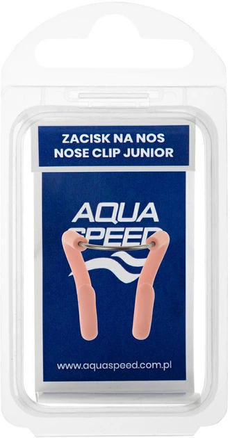 Зажим для носа Aqua Speed MT JR 60629 (599) Уни OSFM Телесный (5905718606290) - Фото 2 Зажим для носа Aqua Speed MT JR 60629 (599) Уни OSFM Телесный (5905718606290) - изображение 2