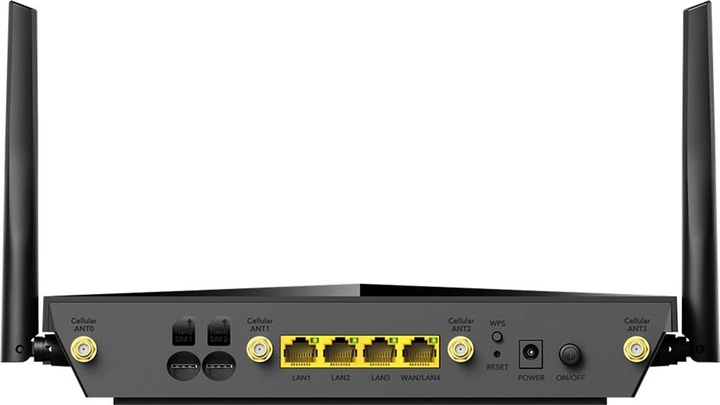 Router Cudy P5 Wi Fi 6 5G Black (6971690792282) - obraz 2