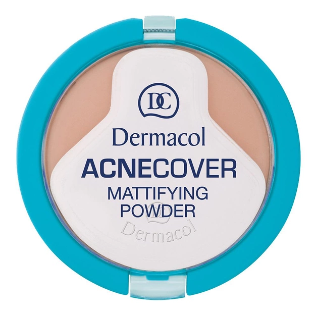Акція на Матувальна компактна пудра Dermacol Acnecover для проблемної шкіри 11 г 02-Shell від Rozetka
