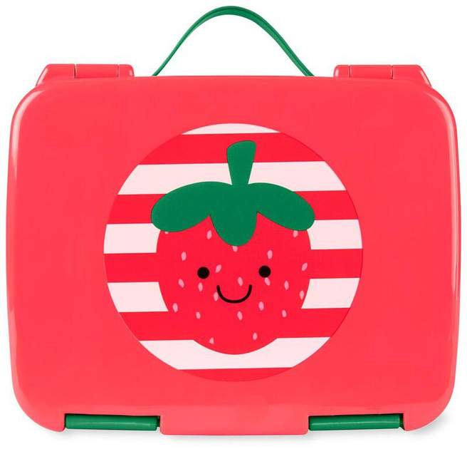 Pojemnik na lunch Skip Hop Spark Style Bento Strawberry z wypełnieniem (195861843139) - obraz 1
