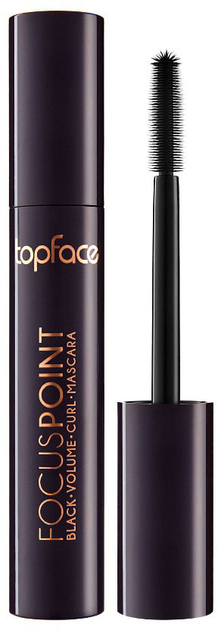 Tusz do rzęs Topface Focus Point Volume Curl Mascara wydłużająco-podkręcający Black 12 ml (8681217228214) - obraz 1