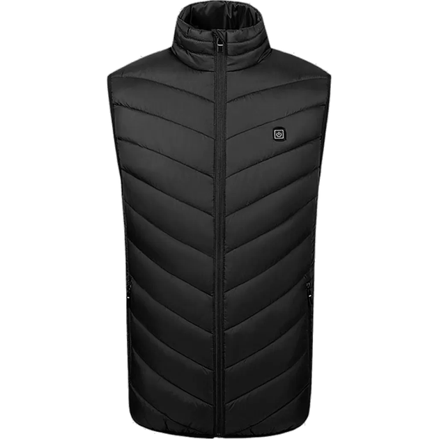 Мужской жилет с подогревом HeatFashion Electric Heating Vest Черный XL Kali KL481 три режима нагрева 30 40 50 градусов для туристических походов - Фото 2 Мужской жилет с подогревом HeatFashion Electric Heating Vest Черный XL Kali KL481 три режима нагрева 30 40 50 градусов для туристических походов - изображение 2