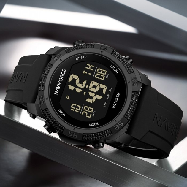 Мужские часы Naviforce Europe Black - изображение 5