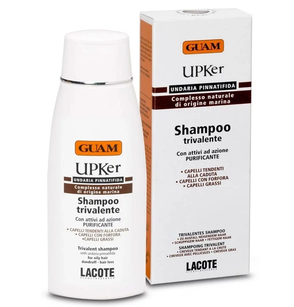 Шампунь потрійної дії Guam Upker Shampoo Trivalente, 200 мл (4564
