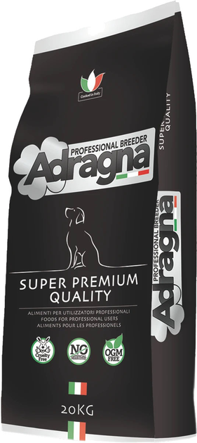 Sucha karma Adragna Breeder Puppy super premium drob i owoce cytrusowe 20 kg (8025844171206) - obraz 1
