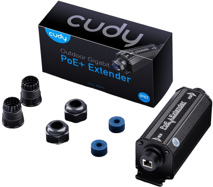 Подовжувач PoE Cudy POE15 Black (6971690791339) - зображення 4