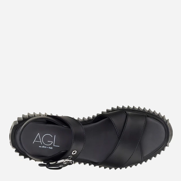 Жіночі босоніжки AGL LEO642073PQKO0371013 39 Чорні (8056778849688) - зображення 5